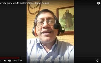 Entrevista profesor Jaime Gómez